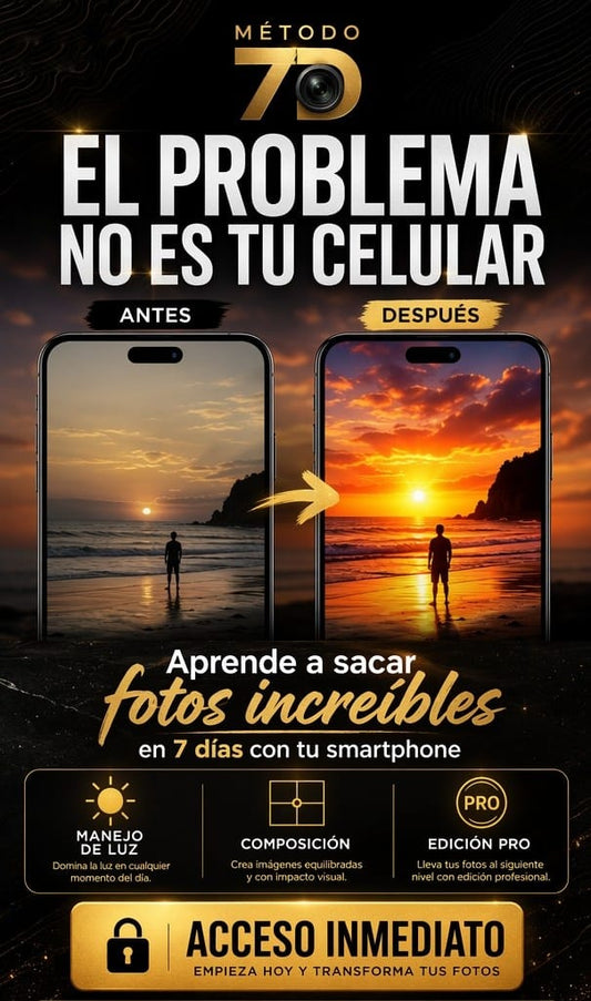 Método 7D: Los 7 disparos esenciales